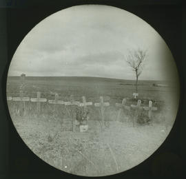 Soldiers' graves during Anglo-Boer War.