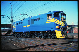 Johannesburg. SAR Class 6E1 Srs 6 No 1340 at Braamfontein for use on new Blue Train.