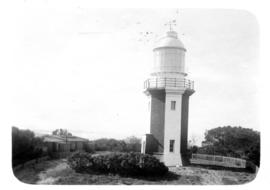 Port Alfred district. Great Fish Point lighthouse.