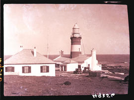Cape Agulhas, 1945. Lighthouse.