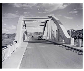 "Kroonstad, 1946. Road bridge over the Vals River."