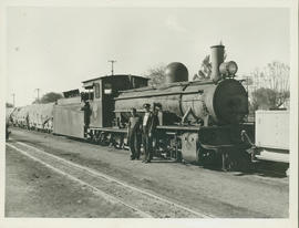 South-West Africa. SAR Class NG5 No 74 with goods train.