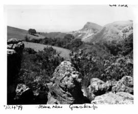 Graskop district, 1963. View from rocky outcrop.
