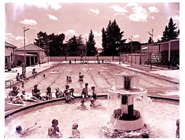 "Bethlehem, 1960. Swimming pool."