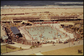 Port Elizabeth. Lido swimming pool at Kings Beach.