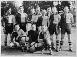 Johannesburg, 1938. Blue room soccer team.