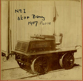 
Bentz No 1 3.5 hp trolley.
