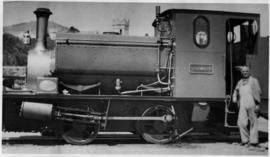 Steam locomotive 'Stormberg', one of a pair ordered by the Public Works from Hunslet Engine Co bu...