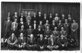 Johannesburg, 1949. Chief Signal Engineer and staff.