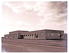 Johannesburg, 1961. Daveyton Township. Police Barracks
