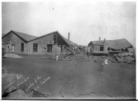 Johannesburg, 19 February 1896. Dynamite explosion at Braamfontein.
