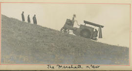 SAR Marshall tractor being tested.