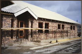 New Biblia building under construction. [Virginia Parisi]