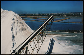 Port Elizabeth, March 1976. Salt pans at Swartkops. [JV Gilroy]