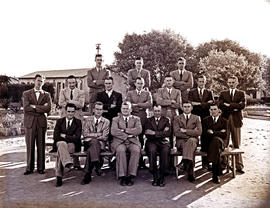 Kroonstad Railway Training College, March 1954. Railway police.