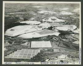 Johannesburg, 1951. Aerial view of goods yard at Kazerne.