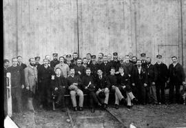 Port Elizabeth, 1886. Port goods staff.