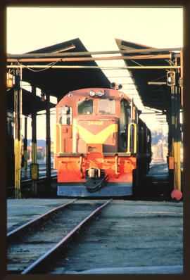 Johannesburg, 1990. SAR Class 34-000 No 34-908.