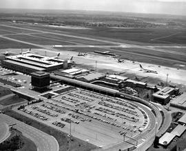 Johannesburg, circa 1979. Jan Smuts Airport. Aerial view.