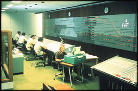 Centralised traffic control room.
