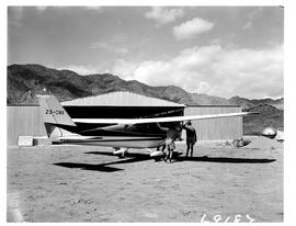 Montagu, 1960. Flying club. ZS-CNX.