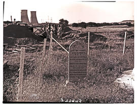 Colenso district, 1949. Memorial to FHS Roberts, killed during Anglo-Boer War.