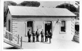 Cape Town, 1910. Kenilworth station post office.