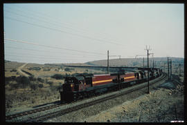 Five SAR Class 34-200's with long ore train.