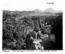 Graskop district, 1963. Bourkes Luck potholes.