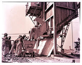 Springs, 1940. Trolley base of gold mine headgear..