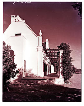 Paarl district, 1950. Bien Donne farmstead.