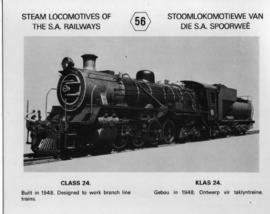SAR postcard series No 56: SAR Class 24.
