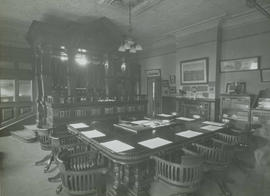 Mafeking, 1923. Interior of council chamber.