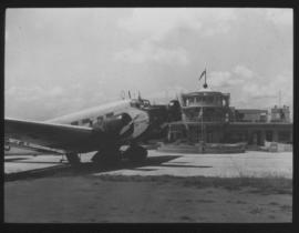 Johannesburg. Rand airport. SAA Junkers JU-52 ZS-AFD 'Sir Benjamin D'Urban'.