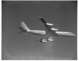 
SAA Boeing 707 ZS-CKE 'Durban'. Air to air.
