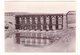 Natal, circa 1900.  Bridge diversion at 239.5 miles during Anglo-Boer War.