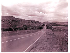 "Bethlehem,district, 1967. Main road to Fouriesburg."