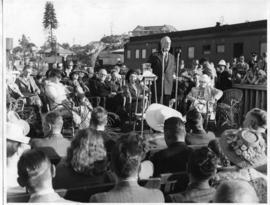 Umkomaas, 20 July 1947. Opening ceremony of bridge.