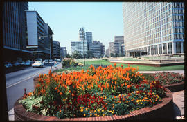 Johannesburg, May 1968. Paul Kruger building.
