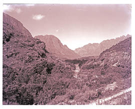 Paarl district, 1966. Du Toitskloof pass.