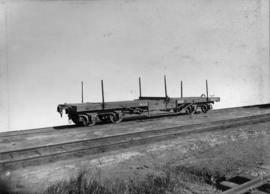 NGR 34ft No 861 platform wagon placed on traffic 1890 later SAR type S-3.