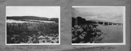 Kirkwood district, January 1932. Two photographs of flood damage on the Addo - Kirkwood line. (Al...