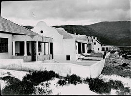 Hermanus, 1927. Row of seaside cottages.