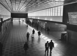 Johannesburg, 1966. Non European concourse at railway station.