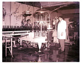 Paarl, 1952. Paarl Wine and Brandy Company bottling plant.