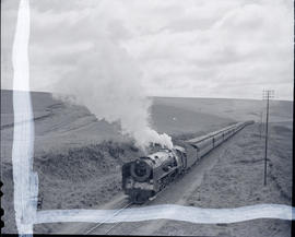 Natal, 1949. SAR Class 15F No 3099 hauling main line train.