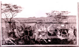 Colenso, 1838. Colenso district. Blaauwkrants massacre. (Copy of old painting)
