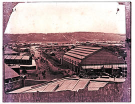 Durban, 1864. Railway station.