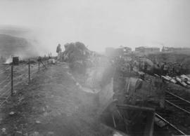 Thomas River, 5 December 1895. Scenes at accident site. (EH Short)