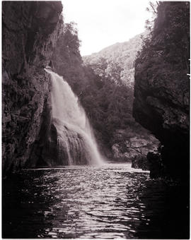 Wilderness, 1945. Kaaimans River waterfall.
